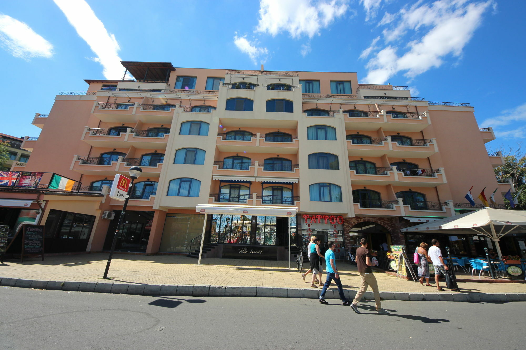 Menada Villa Bonita Apartments Sunny Beach Dış mekan fotoğraf